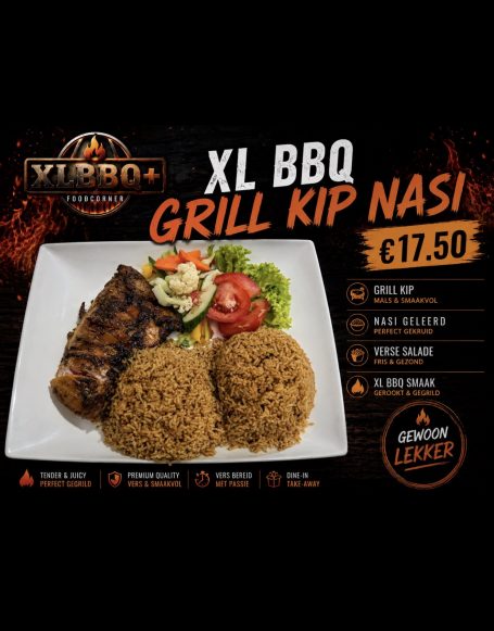 XLBBQ Grill Kip Nasi